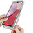 Silikon Hülle Handyhülle Ultra Dünn Flexible Schutzhülle Tasche Transparent Vorder und Rückseite 360 Grad Ganzkörper für Samsung Galaxy A14 5G