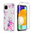 Silikon Hülle Handyhülle Ultra Dünn Flexible Schutzhülle Tasche Transparent Vorder und Rückseite 360 Grad Ganzkörper für Samsung Galaxy A22 5G Rosa