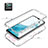 Silikon Hülle Handyhülle Ultra Dünn Flexible Schutzhülle Tasche Transparent Vorder und Rückseite 360 Grad Ganzkörper für Samsung Galaxy A23 5G