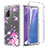 Silikon Hülle Handyhülle Ultra Dünn Flexible Schutzhülle Tasche Transparent Vorder und Rückseite 360 Grad Ganzkörper für Samsung Galaxy Note 20 5G Rosa