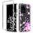 Silikon Hülle Handyhülle Ultra Dünn Flexible Schutzhülle Tasche Transparent Vorder und Rückseite 360 Grad Ganzkörper für Samsung Galaxy S20 Ultra 5G Rosa