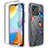 Silikon Hülle Handyhülle Ultra Dünn Flexible Schutzhülle Tasche Transparent Vorder und Rückseite 360 Grad Ganzkörper für Xiaomi Redmi 10 Power Hellblau