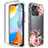 Silikon Hülle Handyhülle Ultra Dünn Flexible Schutzhülle Tasche Transparent Vorder und Rückseite 360 Grad Ganzkörper für Xiaomi Redmi 10C 4G