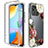 Silikon Hülle Handyhülle Ultra Dünn Flexible Schutzhülle Tasche Transparent Vorder und Rückseite 360 Grad Ganzkörper für Xiaomi Redmi 10C 4G Braun