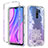 Silikon Hülle Handyhülle Ultra Dünn Flexible Schutzhülle Tasche Transparent Vorder und Rückseite 360 Grad Ganzkörper für Xiaomi Redmi 9 Weiß