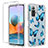 Silikon Hülle Handyhülle Ultra Dünn Flexible Schutzhülle Tasche Transparent Vorder und Rückseite 360 Grad Ganzkörper für Xiaomi Redmi Note 10 Pro 4G Blau