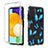Silikon Hülle Handyhülle Ultra Dünn Flexible Schutzhülle Tasche Transparent Vorder und Rückseite 360 Grad Ganzkörper JX1 für Samsung Galaxy A22s 5G Blau