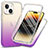 Silikon Hülle Handyhülle Ultra Dünn Flexible Schutzhülle Tasche Transparent Vorder und Rückseite 360 Grad Ganzkörper ZJ1 für Apple iPhone 14 Plus Violett