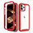 Silikon Hülle Handyhülle Ultra Dünn Flexible Schutzhülle Tasche Vorder und Rückseite 360 Grad Ganzkörper für Apple iPhone 14 Pro Max Rot