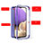 Silikon Hülle Handyhülle Ultra Dünn Flexible Schutzhülle Tasche Vorder und Rückseite 360 Grad Ganzkörper für Samsung Galaxy A72 5G