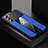 Silikon Hülle Handyhülle Ultra Dünn Flexible Schutzhülle Tasche X01L für Oppo K9 Pro 5G Blau