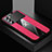 Silikon Hülle Handyhülle Ultra Dünn Flexible Schutzhülle Tasche X01L für Oppo K9 Pro 5G Rot