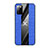 Silikon Hülle Handyhülle Ultra Dünn Flexible Schutzhülle Tasche X01L für Samsung Galaxy A02s Blau
