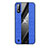 Silikon Hülle Handyhülle Ultra Dünn Flexible Schutzhülle Tasche X02L für Samsung Galaxy A01 SM-A015 Blau