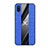 Silikon Hülle Handyhülle Ultra Dünn Flexible Schutzhülle Tasche X02L für Samsung Galaxy A02 Blau