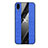 Silikon Hülle Handyhülle Ultra Dünn Flexible Schutzhülle Tasche X02L für Samsung Galaxy A10s Blau