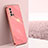 Silikon Hülle Handyhülle Ultra Dünn Flexible Schutzhülle Tasche XL1 für Oppo A74 4G Pink