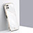 Silikon Hülle Handyhülle Ultra Dünn Flexible Schutzhülle Tasche XL1 für Samsung Galaxy A12 Weiß
