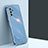 Silikon Hülle Handyhülle Ultra Dünn Flexible Schutzhülle Tasche XL1 für Samsung Galaxy Quantum2 5G Blau