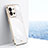 Silikon Hülle Handyhülle Ultra Dünn Flexible Schutzhülle Tasche XL1 für Vivo X80 Lite 5G Weiß