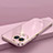 Silikon Hülle Handyhülle Ultra Dünn Flexible Schutzhülle Tasche XL2 für Realme V50 5G Helles Lila