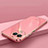Silikon Hülle Handyhülle Ultra Dünn Flexible Schutzhülle Tasche XL2 für Realme V50 5G Pink