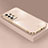 Silikon Hülle Handyhülle Ultra Dünn Flexible Schutzhülle Tasche XL4 für Samsung Galaxy A32 5G Gold