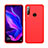 Silikon Hülle Handyhülle Ultra Dünn Schutzhülle 360 Grad Tasche C04 für Huawei P30 Lite New Edition Rot