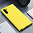 Silikon Hülle Handyhülle Ultra Dünn Schutzhülle 360 Grad Tasche für Samsung Galaxy Note 10 Gelb