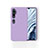 Silikon Hülle Handyhülle Ultra Dünn Schutzhülle 360 Grad Tasche für Xiaomi Mi Note 10 Pro Violett