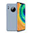 Silikon Hülle Handyhülle Ultra Dünn Schutzhülle 360 Grad Tasche S01 für Huawei Mate 30E Pro 5G Hellblau