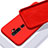 Silikon Hülle Handyhülle Ultra Dünn Schutzhülle 360 Grad Tasche S01 für Oppo A11 Rot