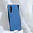 Silikon Hülle Handyhülle Ultra Dünn Schutzhülle 360 Grad Tasche S01 für Oppo Reno3 Pro Blau