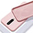 Silikon Hülle Handyhülle Ultra Dünn Schutzhülle 360 Grad Tasche S01 für Xiaomi Redmi K30i 5G Rosa