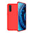 Silikon Hülle Handyhülle Ultra Dünn Schutzhülle 360 Grad Tasche S02 für Oppo Find X2 Rot