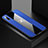 Silikon Hülle Handyhülle Ultra Dünn Schutzhülle 360 Grad Tasche S06 für Huawei Honor 9X Blau