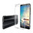 Silikon Hülle Handyhülle Ultra Dünn Schutzhülle Durchsichtig Transparent mit Schutzfolie für Huawei Nova 2S Schwarz