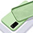 Silikon Hülle Handyhülle Ultra Dünn Schutzhülle Flexible 360 Grad Ganzkörper Tasche C02 für Huawei Honor V30 Pro 5G Grün