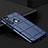 Silikon Hülle Handyhülle Ultra Dünn Schutzhülle Flexible 360 Grad Ganzkörper Tasche C03 für Xiaomi Redmi Note 8 (2021) Blau