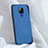 Silikon Hülle Handyhülle Ultra Dünn Schutzhülle Flexible 360 Grad Ganzkörper Tasche C04 für Huawei Mate 20 X 5G Blau