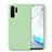Silikon Hülle Handyhülle Ultra Dünn Schutzhülle Flexible 360 Grad Ganzkörper Tasche C04 für Samsung Galaxy Note 10 Plus 5G Grün
