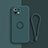 Silikon Hülle Handyhülle Ultra Dünn Schutzhülle Flexible Tasche Silikon mit Magnetisch Fingerring Ständer T01 für Xiaomi Mi 11 Lite 5G Grün