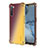 Silikon Hülle Handyhülle Ultra Dünn Schutzhülle Tasche Durchsichtig Transparent Farbverlauf G01 für Oppo F15 Gold