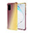 Silikon Hülle Handyhülle Ultra Dünn Schutzhülle Tasche Durchsichtig Transparent Farbverlauf G01 für Samsung Galaxy S20 Plus Braun