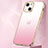 Silikon Hülle Handyhülle Ultra Dünn Schutzhülle Tasche Durchsichtig Transparent Farbverlauf S01 für Apple iPhone 14 Plus Rosegold