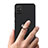 Silikon Hülle Handyhülle Ultra Dünn Schutzhülle Tasche Flexible mit Magnetisch Fingerring Ständer A02 für Samsung Galaxy A71 5G