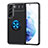 Silikon Hülle Handyhülle Ultra Dünn Schutzhülle Tasche Flexible mit Magnetisch Fingerring Ständer A03 für Samsung Galaxy S21 FE 5G