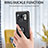Silikon Hülle Handyhülle Ultra Dünn Schutzhülle Tasche Flexible mit Magnetisch Fingerring Ständer A03 für Xiaomi Mi 11 Ultra 5G