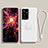 Silikon Hülle Handyhülle Ultra Dünn Schutzhülle Tasche Flexible mit Magnetisch Fingerring Ständer A04 für Samsung Galaxy S23 Ultra 5G Weiß