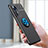 Silikon Hülle Handyhülle Ultra Dünn Schutzhülle Tasche Flexible mit Magnetisch Fingerring Ständer A05 für Xiaomi Mi 12 5G